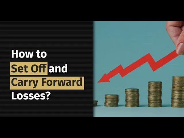 Income Tax Loss Setoff CarryForward
